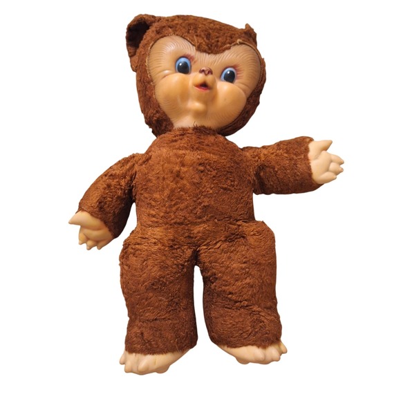 Other - Gund Vintage Boopsy Growler Bear Rubber Fave Plush Stuffed Novelty Toy Animal